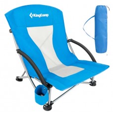 Розкладне крісло KingCamp BEACH CHAIR KC3841 blue