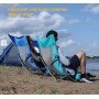 Розкладне крісло KingCamp BEACH CHAIR KC3841 blue