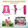 Розкладне крісло KingCamp BEACH CHAIR KC3841 dark rose