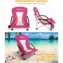 Розкладне крісло KingCamp BEACH CHAIR KC3841 dark rose