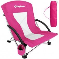 Розкладне крісло KingCamp BEACH CHAIR KC3841 dark rose