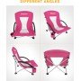 Розкладне крісло KingCamp BEACH CHAIR KC3841 dark rose