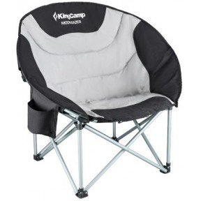 Розкладне крісло KingCamp Moon Camping Chair with Cooler KC3989 Black-grey