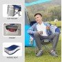 Розкладне крісло KingCamp Moon Camping Chair with Cooler KC3989 Blue Grey