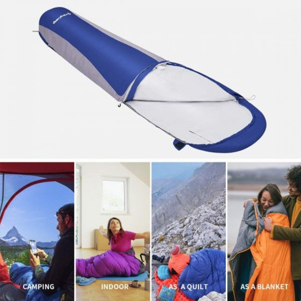 Спальний мішок KingCamp BREEZE 70(KS2020) L BLUE