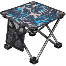 Складаний стілець KingCamp MINI FOLDING STOOL (KC1903) CAMOUFLAGEBLUE