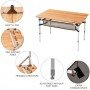 Стіл складний KingCamp BAMBOO 10065 PLUS (KC2016) YELLOW