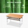 Стіл складний KingCamp BAMBOO 10065 PLUS (KC2016) YELLOW