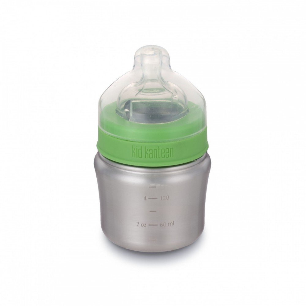 Пляшечка для годування Kid Kanteen Baby Bottle Brushed Stainless 148 мл (0-6 місяців)