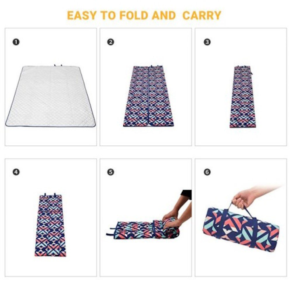 Килимок пікнік KingCamp ARIEL XXL KP2004 ROSERED