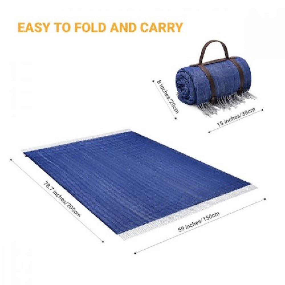Килимок пікнік KingCamp ELSA KP2011 BLUE/GREY