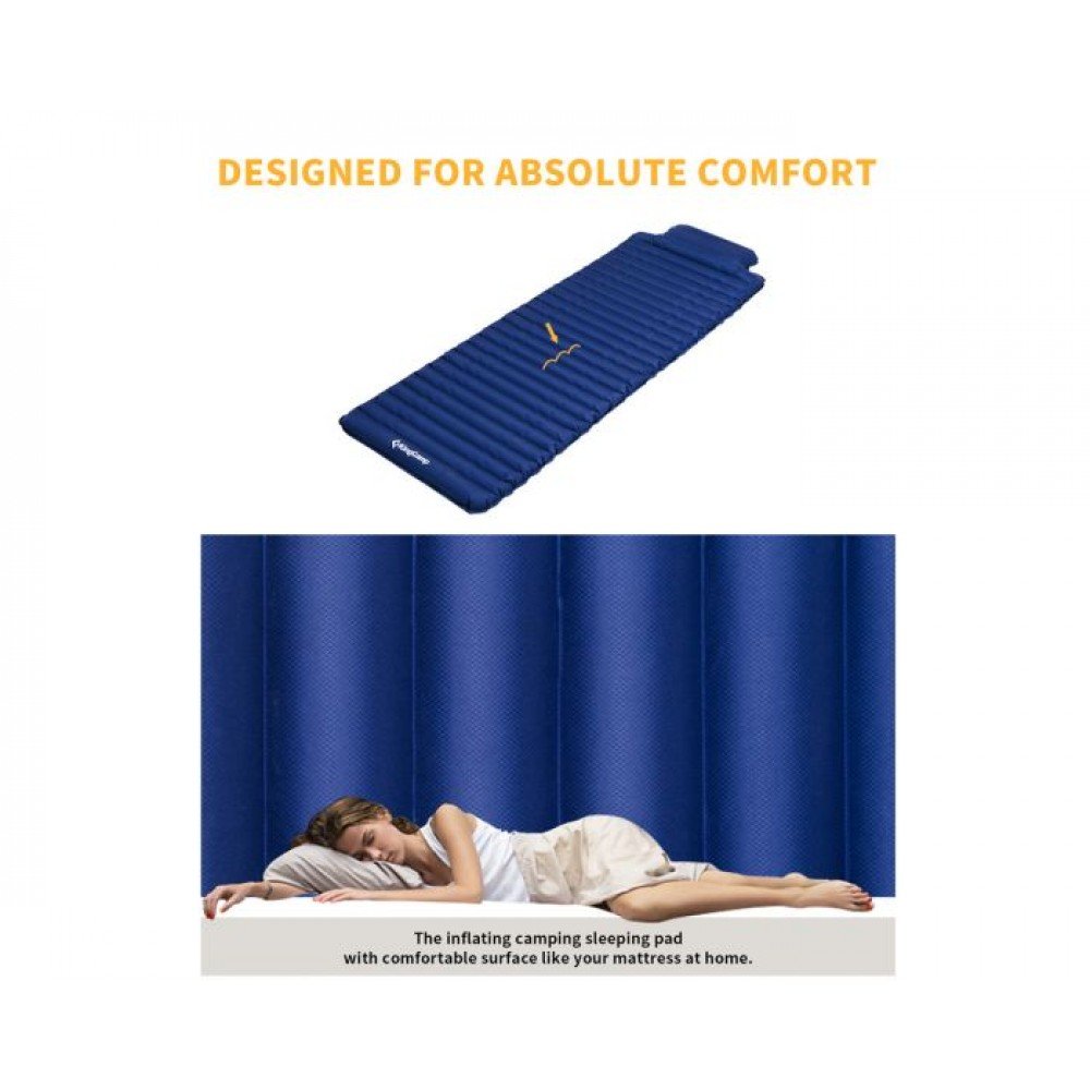 Килимок надувний KingCamp Comfort Light(KM1903) NAVY