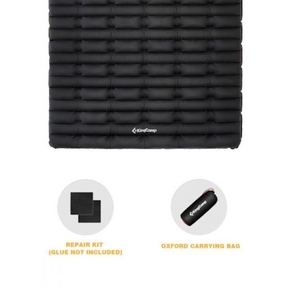 Надувний матрац KingCamp SUPER COMFORT DOUBLE KM1906 BLACK