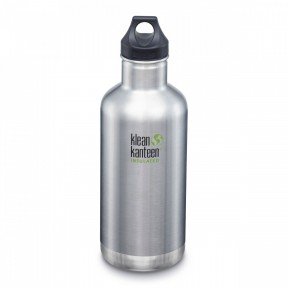 Термопляшка Klean Kanteen Classic Vacuum 946 мл Brushed Stainless
