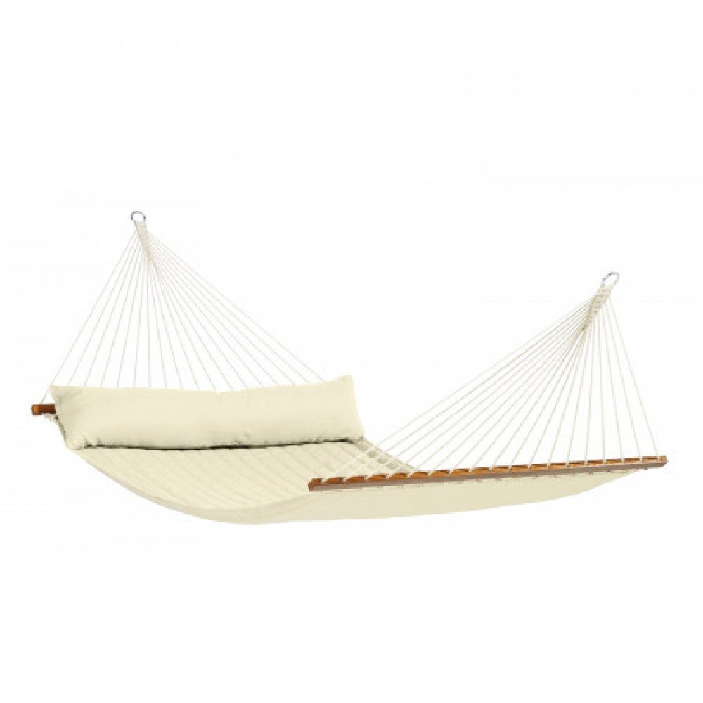 Сімейний гамак з рейками La Siesta NQR14-11 Alabama Vanilla