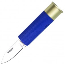Нож складной Ganzo G624M (длина: 102мм, лезвие: 42мм, сатин), синий