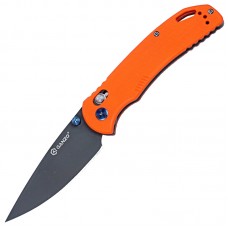 Нож складной Ganzo G7533 (длина: 210мм, лезвие: 89мм, сатин), оранжевый