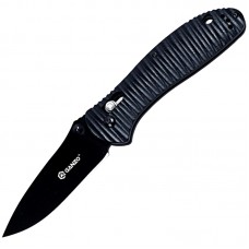 Нож складной Ganzo G7393Р (длина: 205мм, лезвие: 87мм, черное), черный