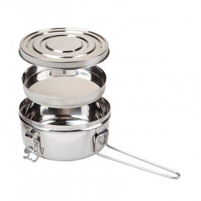 Набір посуду Summit Tiffin Cookset сталь 1.2 л (3 предмети)