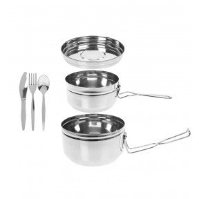 Набір посуду Summit Stainless Steel Tiffin Cookset (6 предметів)