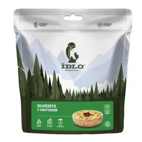 Булгур по-турецьки з овочами IDLO швидкого приготування (90г)