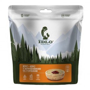 Кус-кус із журавлиною та горіхами IDLO швидкого приготування (100г)