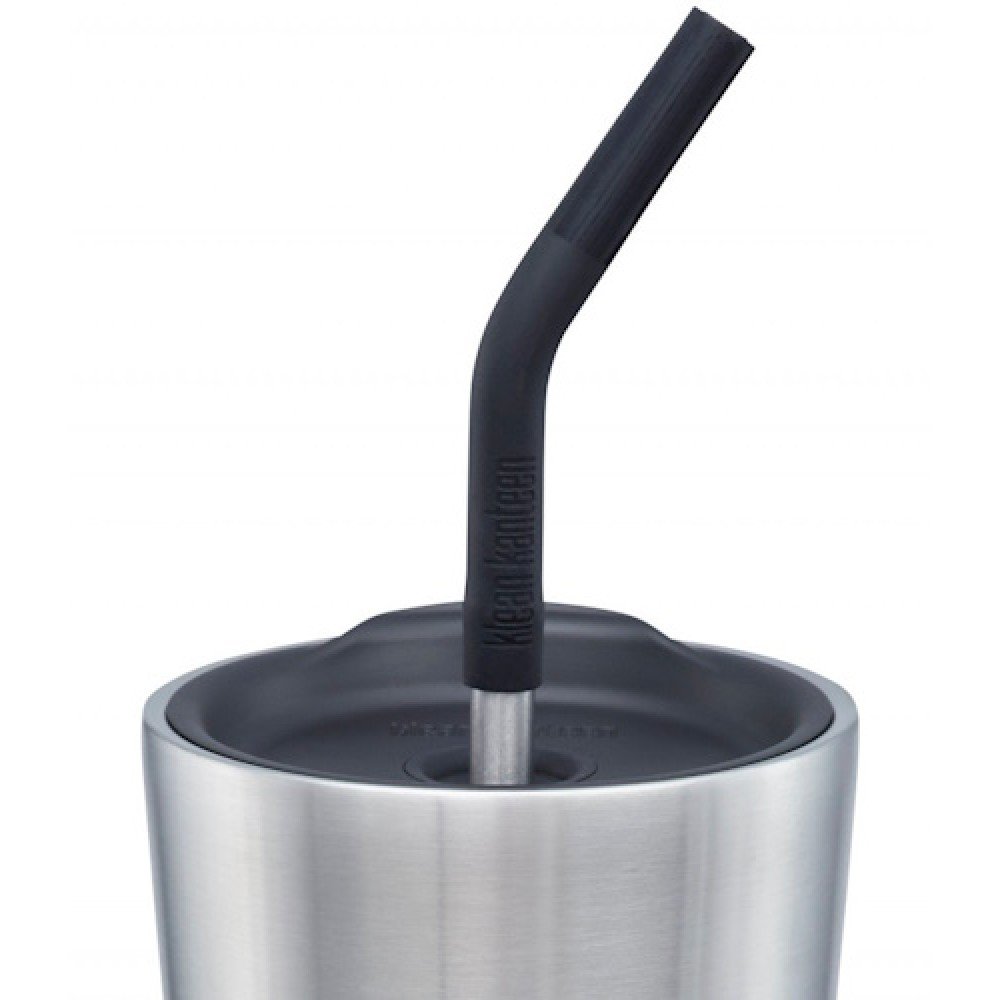 Термостакан-тумблер із соломинкою Klean Kanteen Tumbler 473 мл Brushed Stainless
