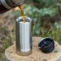 Термокухоль Klean Kanteen TKWide Cafe Cap 355 мл Brushed Stainless