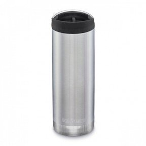 Термокухоль Klean Kanteen TKWide Cafe Cap 473 мл Brushed Stainless