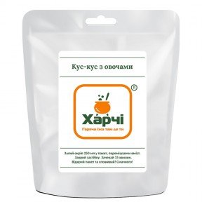 Кус-кус з овочами Харчі швидкого приготування (85г)