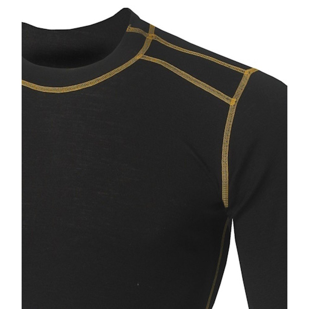 Термокофта Aclima Pro Warm 190 Crew Neck Unisex Jet Black XL