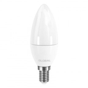Світлодіодна лампа Global C37 CL-F (5W, 3000K, 220V, E14) AP