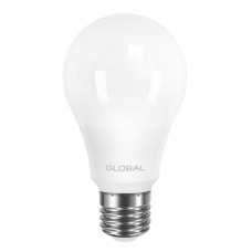 Лампа светодиодная Global A60 (12W, 4100K, 220V, E27) AL