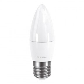Світлодіодна лампа Global C37 CL-F (5W, 3000K, 220V, E27) AP