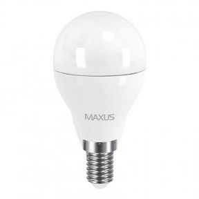 Лампа світлодіодна Maxus G45 F (6W, 3000K, 220V, E14)