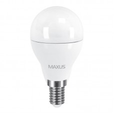 Лампа світлодіодна Maxus G45 F (6W, 4100K, 220V, E14)