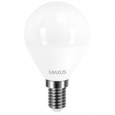 Лампа світлодіодна Maxus G45 F (4W, 3000K, 220V, E14)