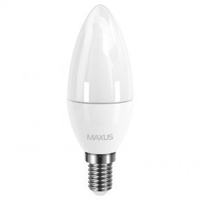 Лампа світлодіодна Maxus C37 CL-F (4W, 3000K, 220V, E14)