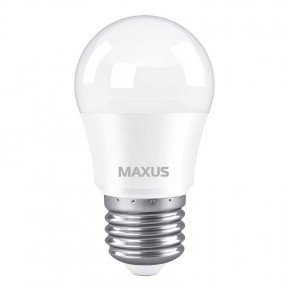 Лампа світлодіодна Maxus G45 (8W, 4100K, 220V, E27)