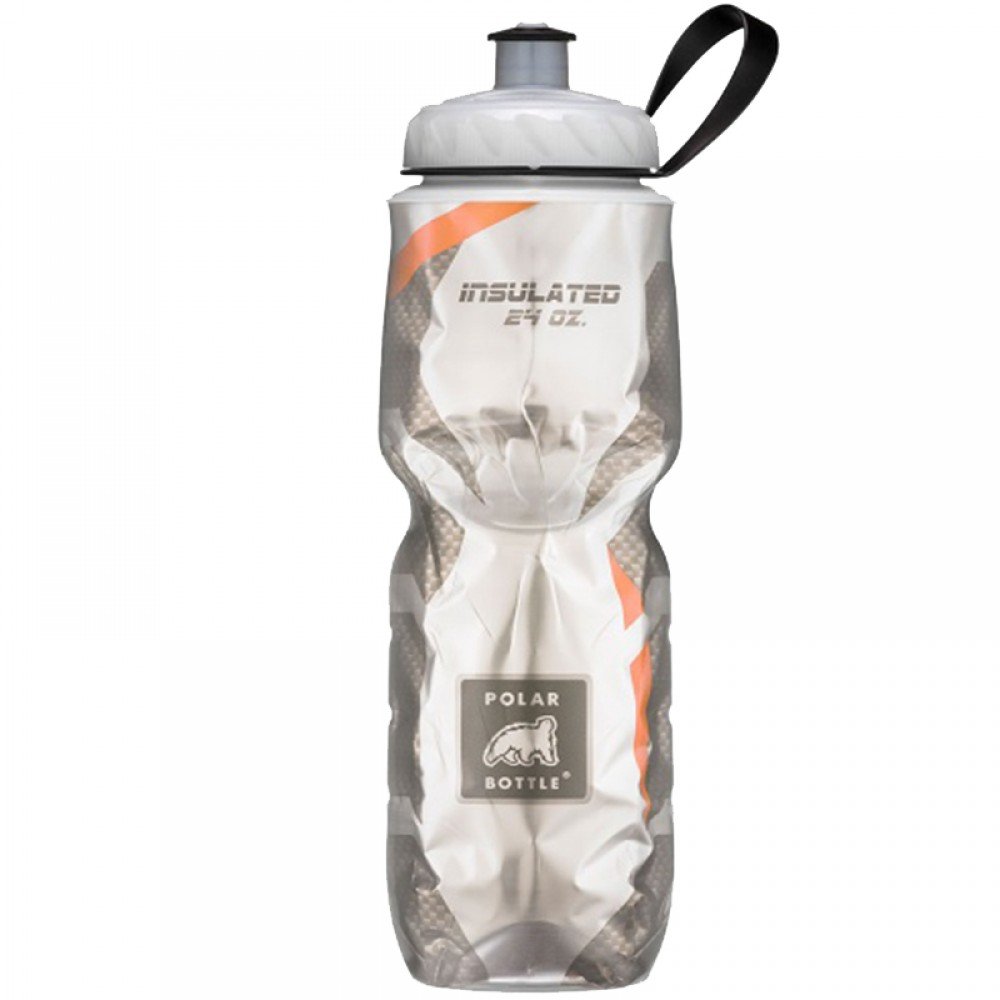 Термопляшка Polar Bottle Carbon Fiber (720мл), orange