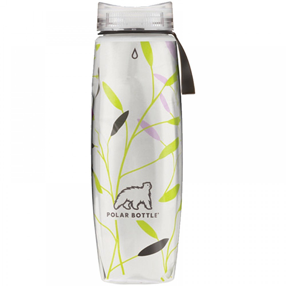 Термопляшка Polar Bottle Ergo Graphic (650мл), leaves