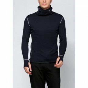 Вогнестійка худорлявість Aclima Work X-Warm Hood Sweater Unisex DarkNavy M