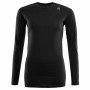 Термокофта жіноча Aclima LightWool Shirt Crew Neck Women Jetblack L