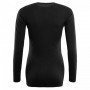 Термокофта жіноча Aclima LightWool Shirt Crew Neck Women Jetblack L