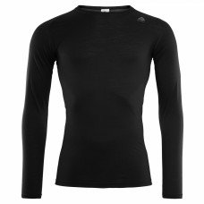 Термокофта чоловік. Aclima LightWool Shirt Crew Neck Men Jetblack S