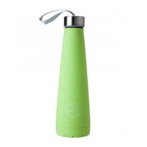 Термопляшка Summit B&Co Conical Bottle Flask Rubberized 450 мл Apple Green