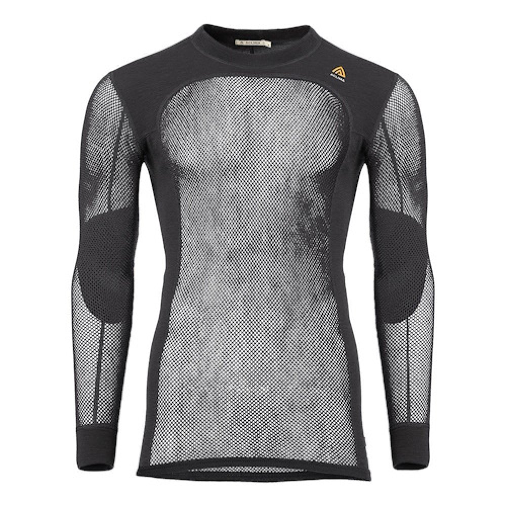 Термокофта Aclima WoolNet 120 Crew Neck Men Jet Black XXL
