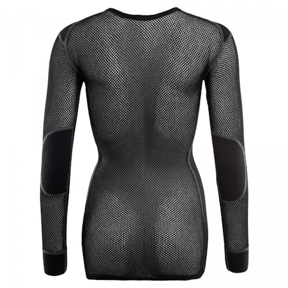 Термокофта жіноча Aclima WoolNet 120 Crew Neck Women Black XL