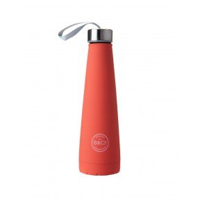 Термопляшка Summit B&Co Conical Bottle Flask Rubberized 450 мл