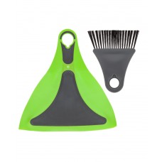 Набір Summit Pop Flexi Dustpan And Brush Lime (совок та щітка)